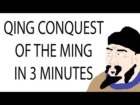 How did the Qing defeat the Ming?