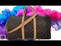 before and after louis vuitton keepall 50 full leather replacement