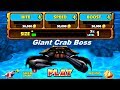 Hungry Shark Evolution Update - GIANT CRAB BOSS vs MEGALODON | Android Gameplay HD