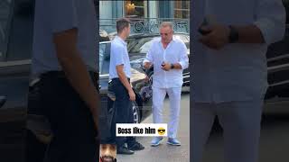 Boss giving his boy a money to take a coffee #billionaire #fashion #millionaire #monaco #shorts