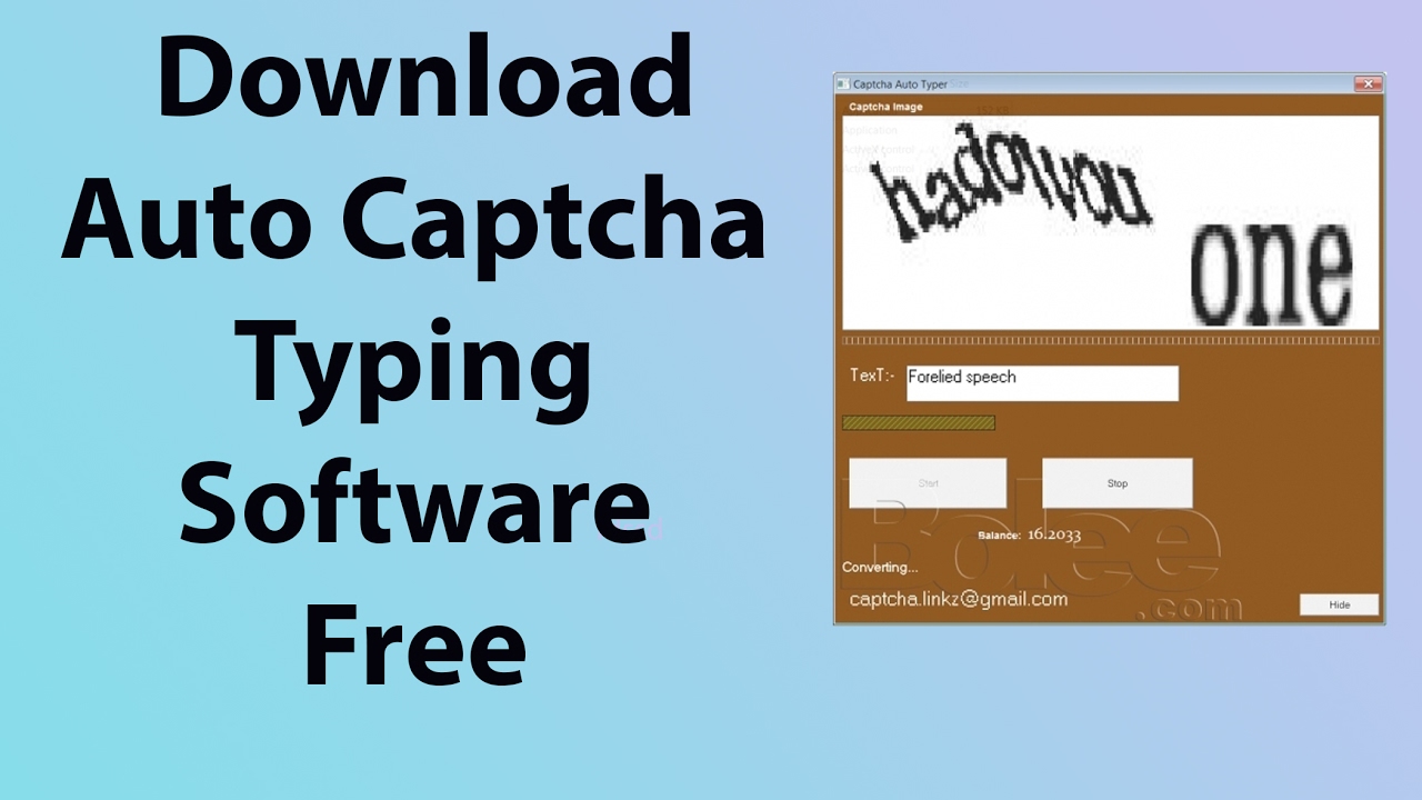 Download Auto Captcha Software Free Youtube