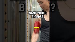 Want WIDER Biceps? DO THIS!