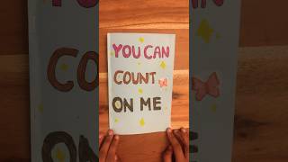 Happy Friendship Day! “Count On Me” Lyric Book by Bruno Mars #shorts #lyricbook #original