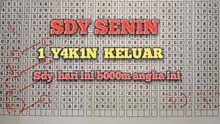 PREDIKSI SDY HARI INI SENIN 22 DESEMBER 2025 | Data Statistik Lengkap PREDIKSI SDY HARI INI