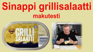 Makutestissä Lidlin sinappi grillisalaatti