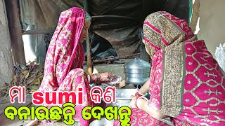 ମା ଏବଂ sumi କଣ ବନାଉଛନ୍ତି ଦେଖନ୍ତୁ | SUMI VLOGS