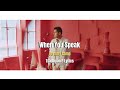 @JeremyCampMusic  - When You Speak Tradução e Lyrics