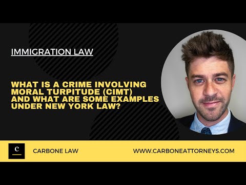 What is included in moral turpitude?