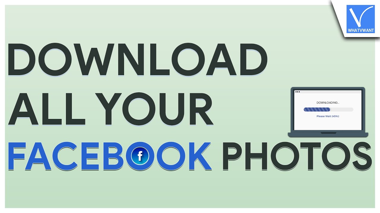 How To Download All Your Facebook Photos From A Page, Group & Album At ...