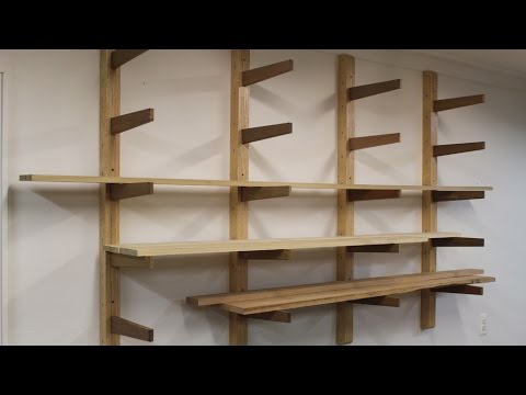 How to build a Lumber Rack by Jon Peters How to build a Lumber Rack by Jon Peters