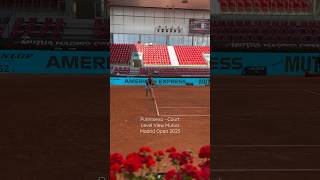 Yulia Putintseva UNREAL Intensity - Court Level View [Mutua Madrid Open 2023]