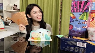 春节vlog，除夕夜的生日怎么过？美女分享年货，用粤语给大家拜年