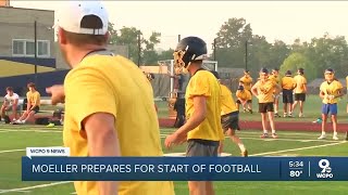 Moeller prepares for the start of Ohio high school football