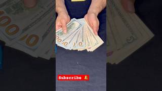 Money bag asmr #shorts #money