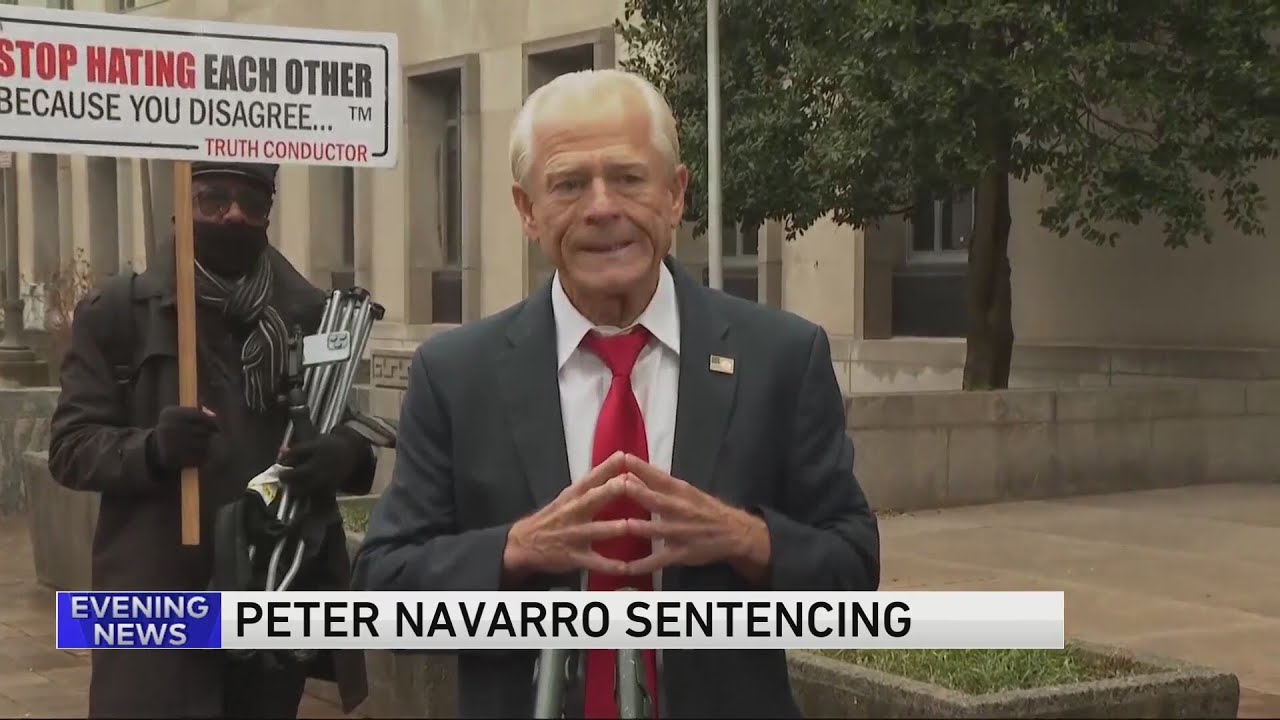 Trump White House Official Peter Navarro Gets A 4-month Sentence For ...