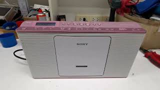 SONY ZS-E80 [220V] เครื่องเล่น CD,MP3 +วิทยุ+Aux in ใช้งานเต็มระบบ