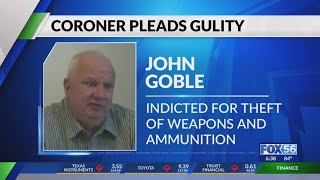 Scott County coroner pleads guilty to theft