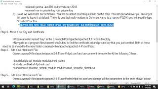 How to Enable HTTPS / SSL on WAMP Server - WildCodeBug