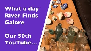 #mudlarking Mudlarking with the Kentish Mudlarks 50–30/5/2021 Paradise River 2nd visit, Finds Galore