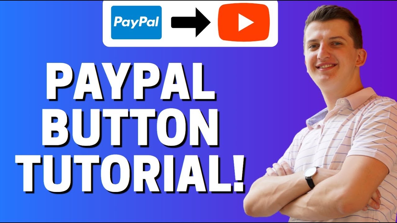 How To Add Paypal Donation Button To Youtube Channel - YouTube