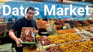 Fresh Dates Market | Buying fresh dates at the local produce market.