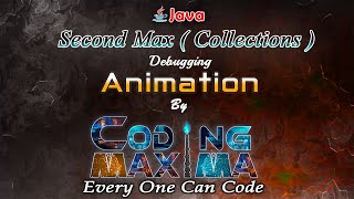 Second Max using Array List in Collections | 1080P HD | core java | java | Coding Maxima