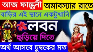 ফাল্গুনী অমাবস্যায় এই স্থানে ছড়িয়ে দিন একমুঠো লবণ অর্থ সৌভাগ্যে ভরে উঠবে এই খাবার খাওয়া উচিত নয়