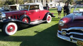 Silverado Resort Napa cars and coffee end of year.