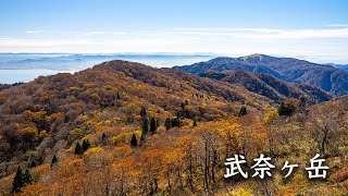 【武奈ヶ岳】紅葉を求めて武奈ヶ岳に単独行【登山】