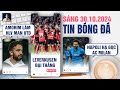 TIN BÓNG ĐÁ 30/10: RUBEN AMORIM LÀM HLV MAN UNITED, LEVERKUSEN ĐẠI THẮNG, NAPOLI HẠ GỤC AC MILAN