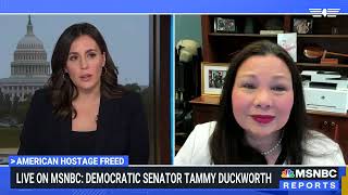 Duckworth Joins MSNBC's Hallie Jackson to Talk About the Release of American Hostage Mark Frerichs