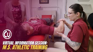 Virtual Information Session: M.S. Athletic Training