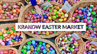 Krakow Poland Easter Market, 2023 | Beautiful Polish Easter market in a fantastic setting