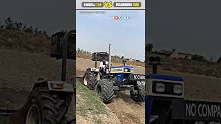 SWARAJ 744 VS MAHINDRA 585 Di कौन जीतेगा 😑✌️Tochan ||#shortsviral#viral#tractors#factshorts#shorts