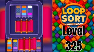 Loop Sort Level 325 Walkthrough Solution