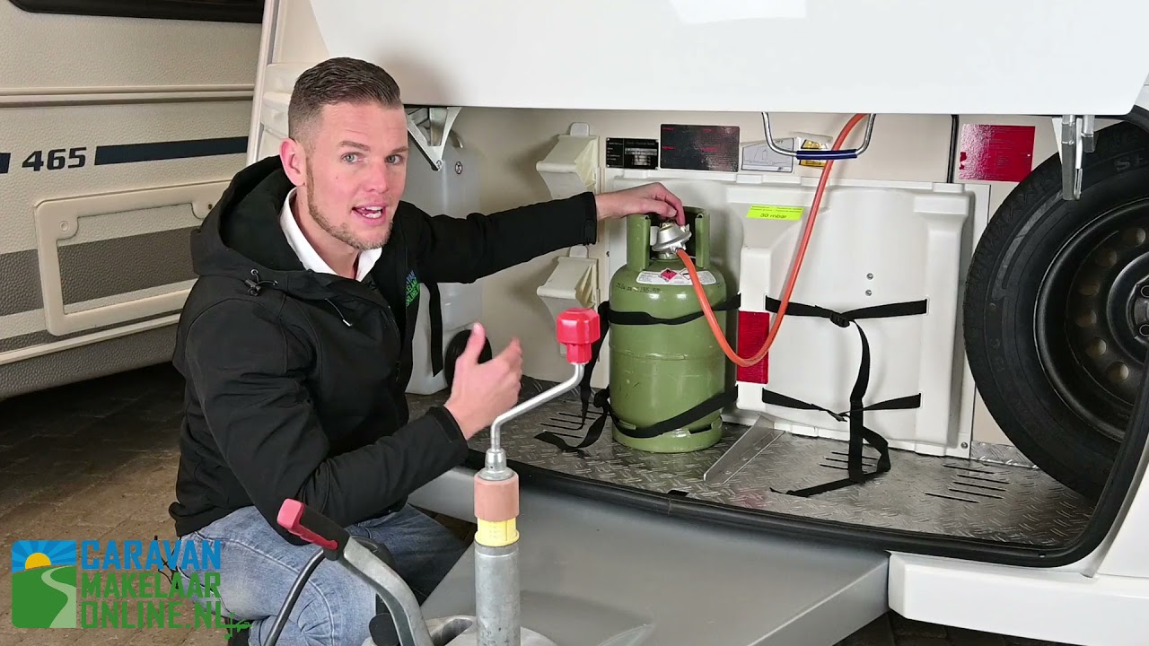 Het Gassysteem Van De Caravan: Hoe Werkt Dit? Aansluiten Gasfles, De ...