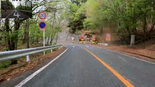 バイク車載　赤城北面道路　下り　2画面　群馬県道251号