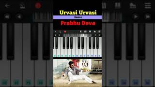 Uravsi song piano tutorial #prabhudeva #oldsongs #urvasi #djsongs #Trending #Shorts