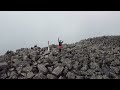 蓼科山 山頂 ドローン空撮 登山女子 mt.tateshina