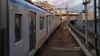 相鉄8000系8711編成回送　西谷駅