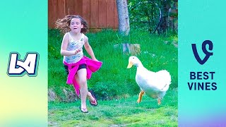 TRY NOT TO LAUGH Funny s - Funniest Reaction When Kids Meet Animals