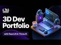 Build and Deploy a Unique 3D Web Developer Portfolio with React, Three JS & GSAP