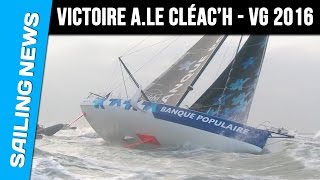 Victoire d'Armel Le Cléac'h - Vendée Globe 2016