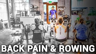 Rowing Machine: Fix Back Pain Instantly