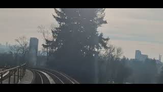 Lougheed Town Cetre to Braid Station.