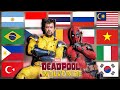 Deadpool & Wolverine in different languages meme