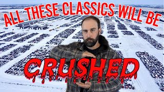 Heartbreaking Goodbye to 2000+ Classic Cars at North Americans Largest Unknown Scrapyard!