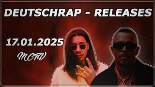 DEUTSCHRAP - NEW RELEASES ➤ 17.01.2025 🚨💯 | 🔥MCTV | NEUE SONGS🔥