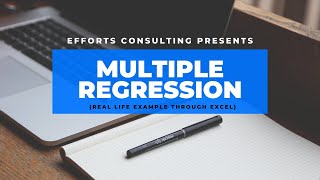 Multiple Regression Example - Practical example in Excel