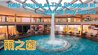 雨之窗，十年了还是这么迷人！｜新加坡金沙酒店｜Rain Oculus at The Shoppes at Marina Bay Sands